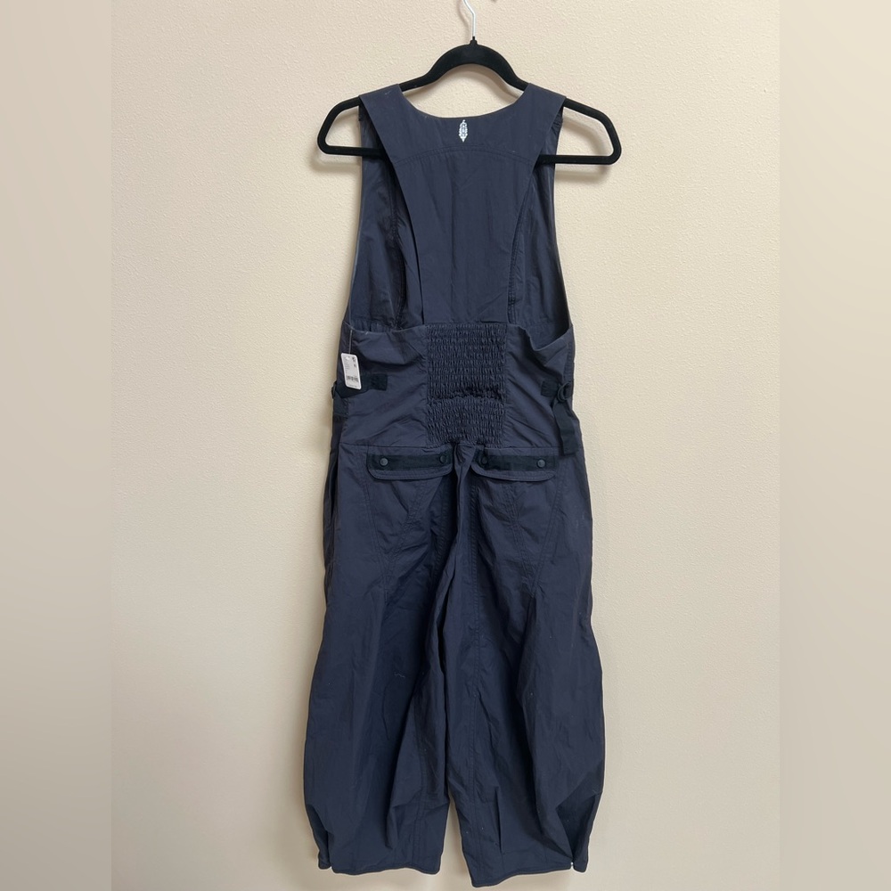 FP Movement by Free People Black Sleeveless Wide-Leg Jumpsuit - Picture 4 of 7